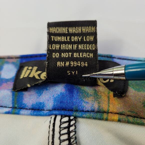 Like An Angel Watercolor Straight Jeggings size Large - Picture 4 of 8